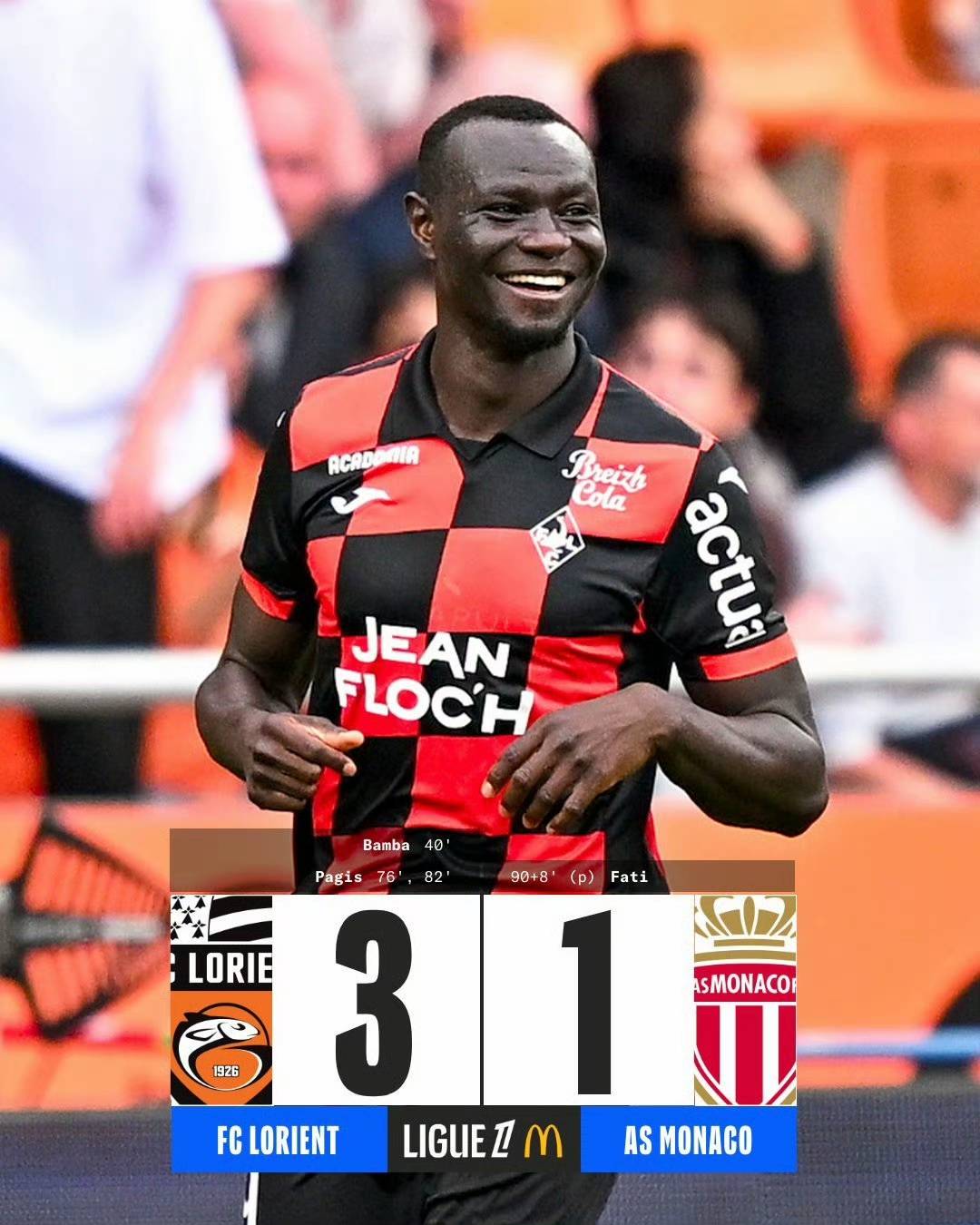 摩纳哥客场不敌波尔多，法甲排名稍有下滑的简单介绍