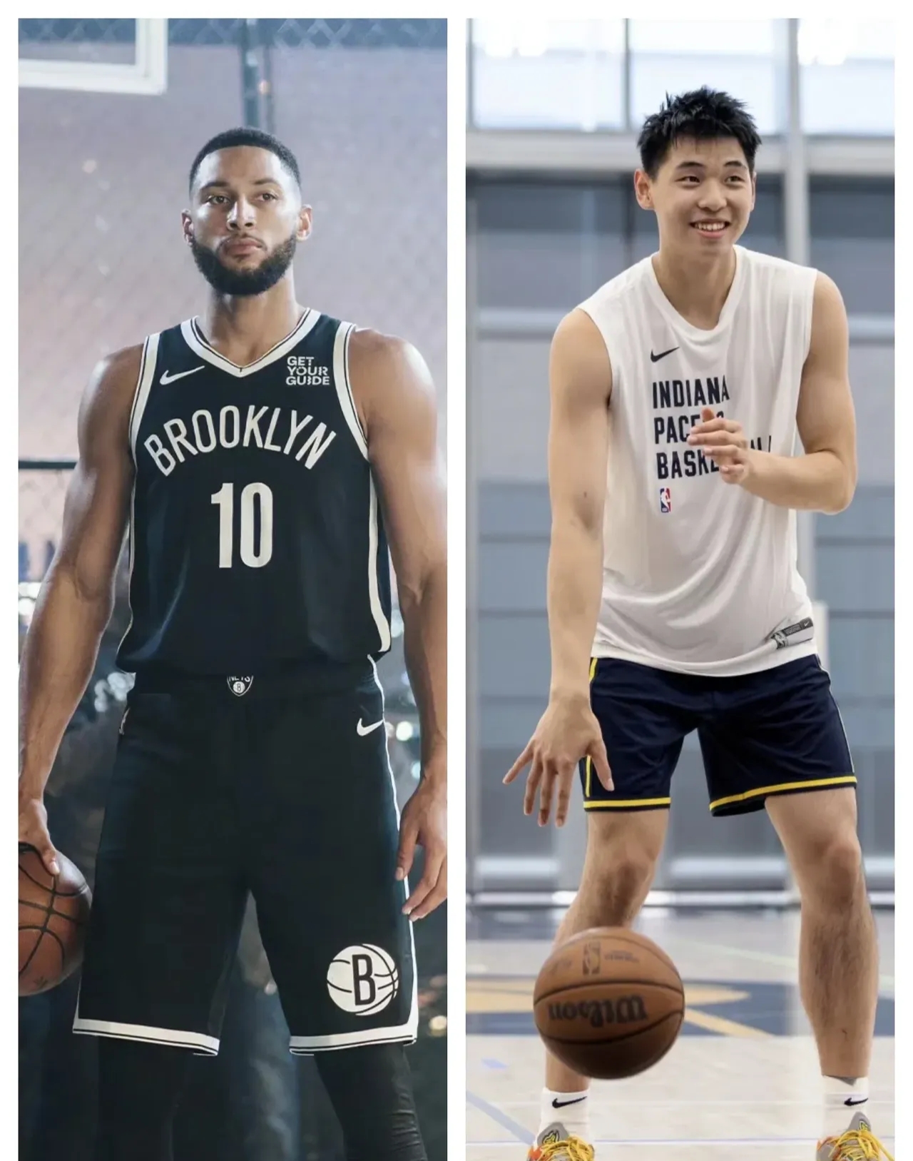 关于勇士B队轻取篮网B队，西蒙斯统治全场的信息